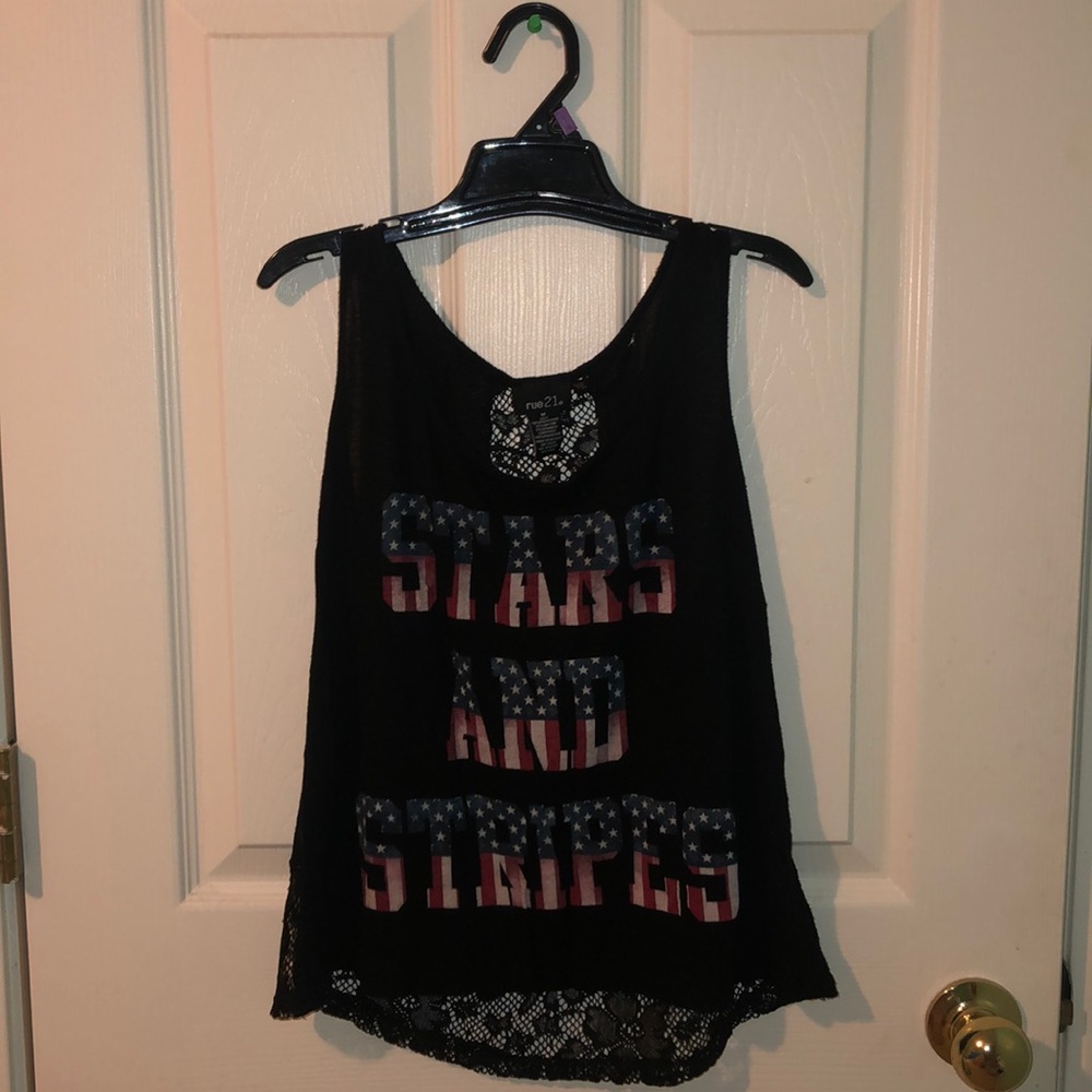 Stars and Stripes tank top from rue 21